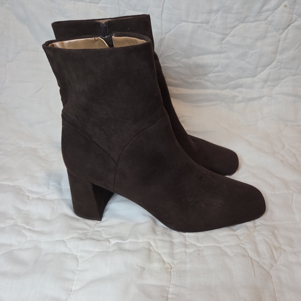 Nordstrom Dark Brown Ankle Booties